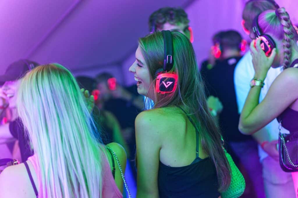 silent disco huren